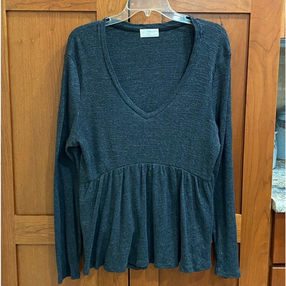 T. la brand from Anthropologie Jersey Top